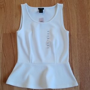 Ann Taylor, Peplum Blouse, Size XS - Petite